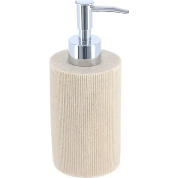 Dávkovač mýdla Dávkovač mýdla Porzio, písková/s chromovými prvky, 310 ml