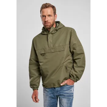 Pánská větrovka Summer Pull Over Jacket olivová Brandit kaki 1751007