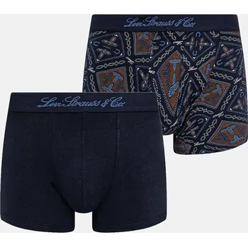 Boxerky Boxerky Levi's 2-pack 37149.1181 námořnická modř 59X, vel. S