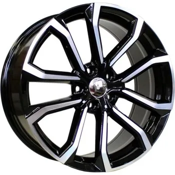 Alu kolo Alu kola Racing Line V515, 19x8 5x108 ET42, černá + leštění