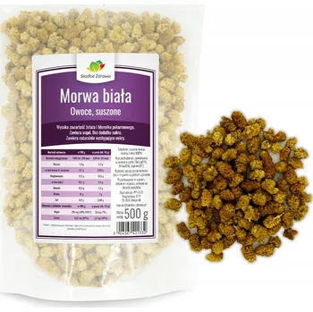 Sušené ovoce Słodkie Zdrowie Bílá Moruše 500 g