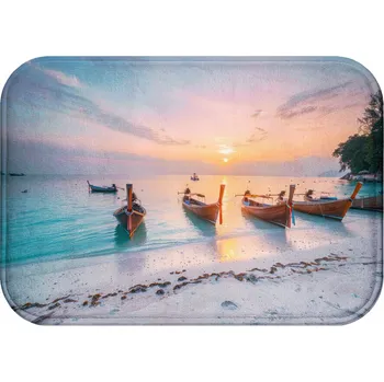 Koupelnová předložka KOUPELNOVÁ PŘEDLOŽKA | MĚKKÁ RYCHLESCHNOUCÍ PROTISKLUZOVÁ VODĚODOLNÁ 40x60 cm