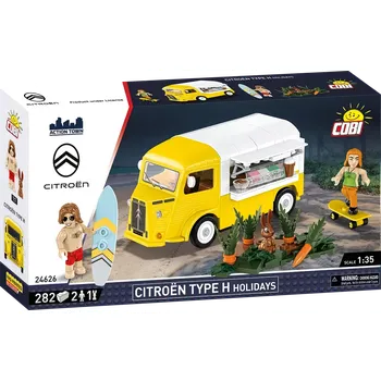 Stavebnice COBI Automobil Citroën TYPE H Holidays COBI 24626 - Action Town 1:35