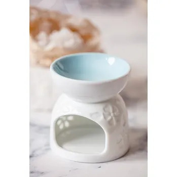 Aroma lampa YogaDay Aroma lampa modro-bílá květy