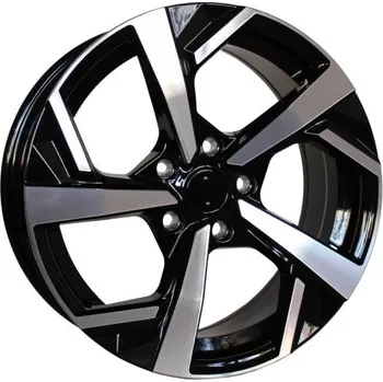 Alu kolo Alu kola Racing Line XE173, 17x7 5x114.3 ET40, černá + leštění