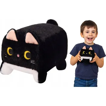 plyšák PLYŠÁK ČTVERCOVÝ KOČKA POLŠTÁŘ PŘÍTULKA HRAČKA PLYŠOVÁ HRAČKA 20 CM