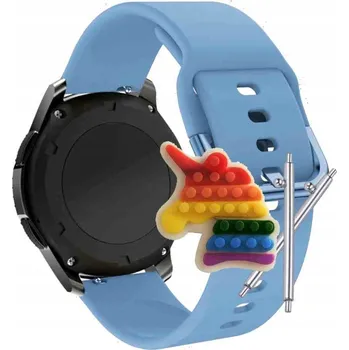 Pouzdro na mobilní telefon Řemínek / Pásek Řemínek pro Kumi U6, Silikonový, Modrý Smyčka, Nastavitelný