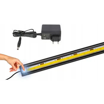 LED lišta AQUALED LED lišta pod linku do kuchyně ČERNÁ 160 cm s REGULACÍ