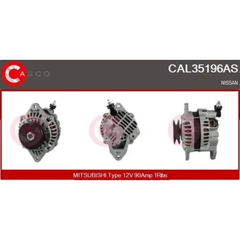 Alternátor generátor CASCO CAL35196AS