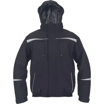 pracovní bunda Bunda zimní pilot EMERTON STR, černá, vel. XXXXXL