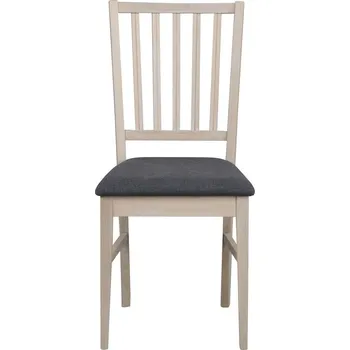 Jídelní židle Rowico Dřevěné jídelní židle, dub, šedý sedák, Filippa Barva: Bílá; Šedá