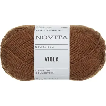 Příze Novita Viola 663 Oříšková (Ponožková příze Viola Steinpilz)