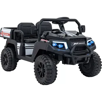 Dětské elektrovozidlo KidVolt Premium Dětský elektrický pick-up Champion černá