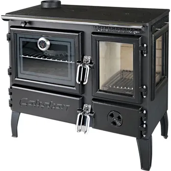 Krbová kamna CALISKAN Sporák na tuhá paliva GURMET 3D L - černý