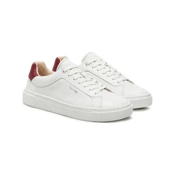 Dámská obuv Sneakersy Calvin Klein Cupsole Lace Up W/Ml Lth HW0HW02201 Bílá 40