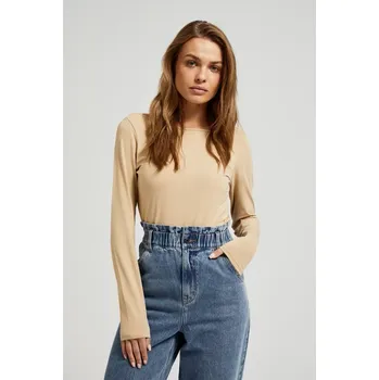 Dámská halenka Marisse Women's Blouse Z-Ts-4502 Beige Moodo modrá | krémová 3224234