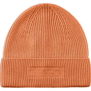 Čepice MINI A TURE Dětská merino čepice MATBOJE "Leather Brown" VELIKOST: 8-10 let