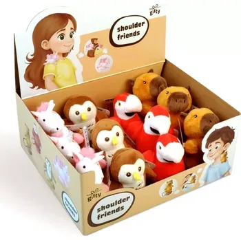 plyšák Plyšoví kamarádi na rameno s magnetem - 1ks