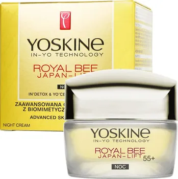 Pleťový krém Yoskine Royal Bee Japan-Lift nočný krém proti vráskam 55+ 50ml