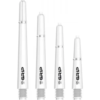 Příslušenství pro šipky Bulls Násadky B-Grip-2 SL White Velikost: 28 mm