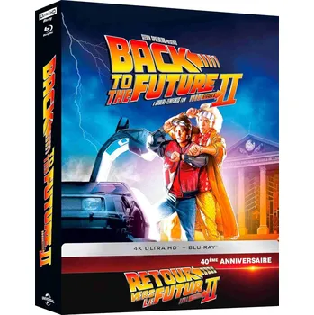 Blu-ray film Návrat do budoucnosti 2 - 4K UHD Blu-ray Lim. Collectors Ed. Steelbook (FR ver.)