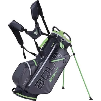 Golfový bag Big Max Aqua Eight stand bag, černo/zelený