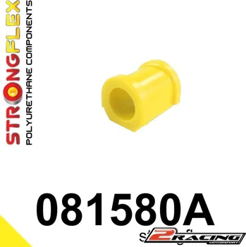 Silentblok nápravy Přední stabilizátor silentblok Sport 081580A (Přední stabilizátor polyuretanové tvrdé tuningové lůžko silentblok Sport)