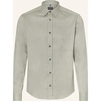 Pánská košile Olymp Pánská Košile Casual Regular Fit, zelená, 42