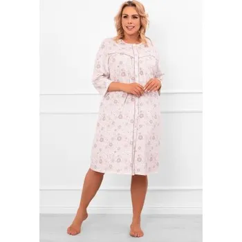 Dámská noční košile Noční košile Italian Fashion Galea - bavlna Lososová 3XL