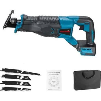 Pomůcka pro obuv a oblečení ONEVAN 3000W 10000SPM Elektrická ocasní řetězová pila Saber pila Akumulátorový řezací nástroj kompatibilní s baterií Makita 18V bez baterie