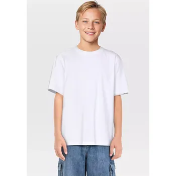 Chlapecké tričko Chlapecké vysoké tričko bílé Urban Classics bílá 2547305