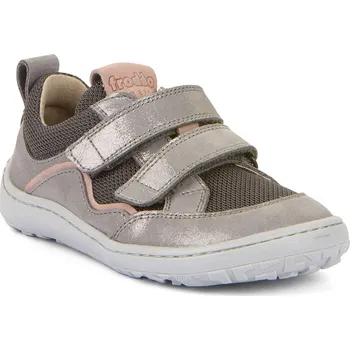 Dívčí tenisky Froddo Celoroční barefoot Base Grey/silver šedá, stříbrná G3130271-8 Velikost: 31