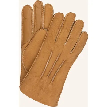 Rukavice Ugg Pánské Kožené Rukavice, velbloudí, 8