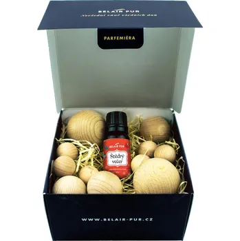 Aroma difuzér Belair Pur VŮNĚ ADVENTU S DŘEVĚNÝMI KULIČKAMI Štědrý večer