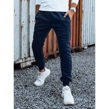 Pánské tepláky jogger granátové DStreet černá 2942932