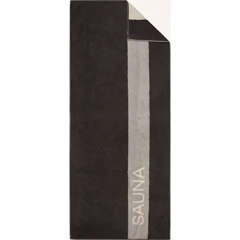 Cawö Osuška Do Sauny Sauna, tmavě šedá / šedá / krémová