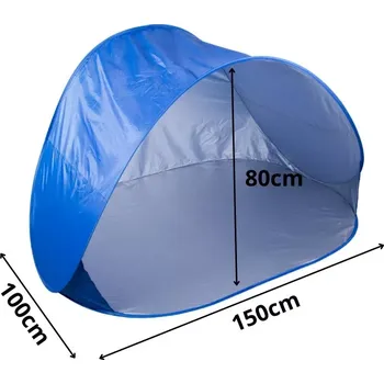 Stan Samoskládací plážový stan s UV ochranou, velký a lehký