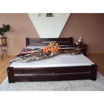 Postel Max-i Postel NEVADA 180x200 | MASIV BOROVICE Zvolte barvu:: moření ořech