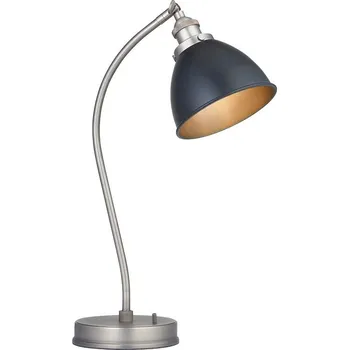 Lampička Endon 98752 - Stolní lampa FRANKLIN 1xE14/7W/230V matný chrom/antracit