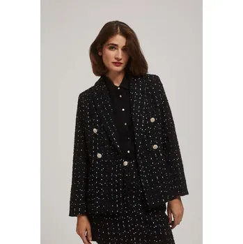 Dámské sako Dvouřadé sako Marisse černá | tmavě červená | červená 2479690