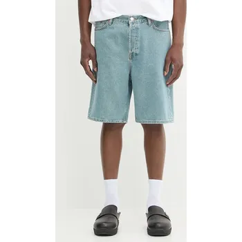 Pánské kraťasy Džínové šortky Samsoe Samsoe SAEDDIE M25200010 modrá 55X, vel. 30