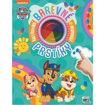 omalovánky Barevné prstíky Tlapková patrola