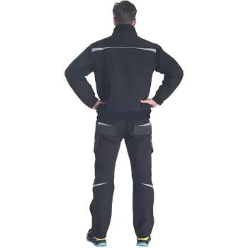 pracovní bunda Bunda zimní pilot EMERTON STR, černá, vel. XL