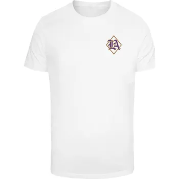 Pánské tričko Pánské tričko LA City Print bílé Mister Tee bílá 2867657