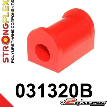Silentblok nápravy Zadní stabilizátor silentblok 031320B (Zadní stabilizátor polyuretanové lůžko silentblok)
