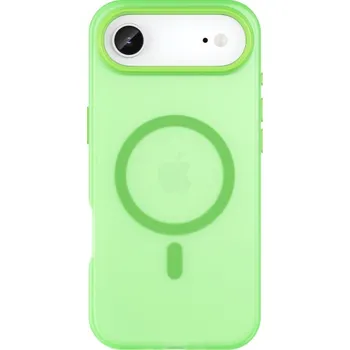 Pouzdro na mobilní telefon Matný průsvitný kryt s MagSafe pro iPhone Air - zelený
