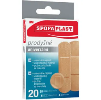 Náplast Náplasti 3M SPOFAPLAST - sada 20 ks