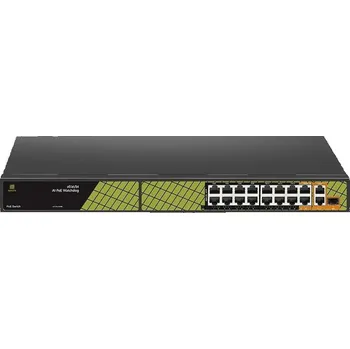 Síťový prvek Conexpro GNT-P4813V6, PoE switch, 18x LAN, 16x PoE, 1x SFP