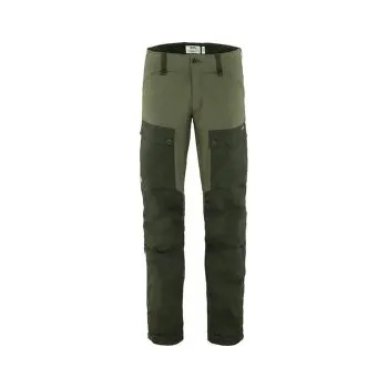 Fjällräven Keb Trousers Men Deep Forest-Laurel Green zelená 46/SHORT