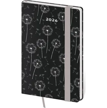 Diář Helma365 Vario kapesní s gumičkou 9 x 14 cm týdenní 2026